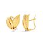 Pendientes de oro 18k Hoja 